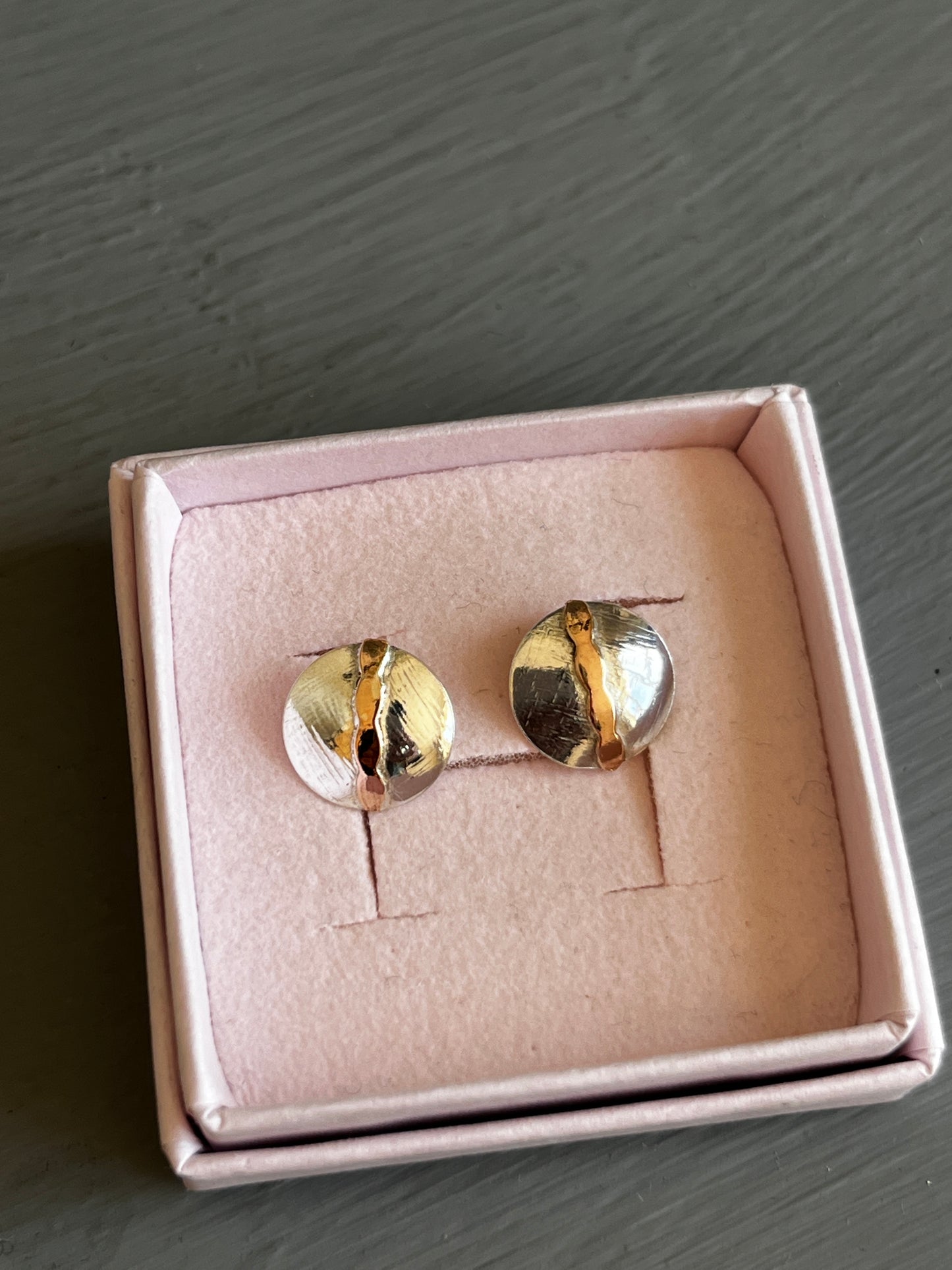 Handmade Mixed metal 14ct gold fill & Sterling Silver | Irish Jewellery