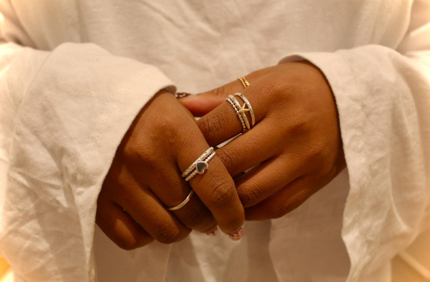 The Together Collection of Stacking rings