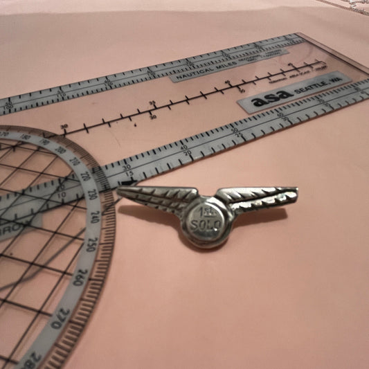 pilot wings made in Dublin original design customable PPL first solo