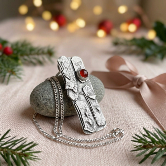 Liminal Sterling Silver Pendant | Paula Fitz Jewellery