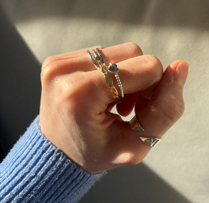 The Echo - Stacking ring